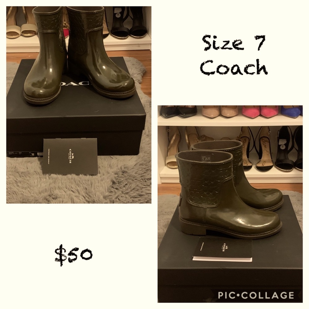 Coach Rain boot